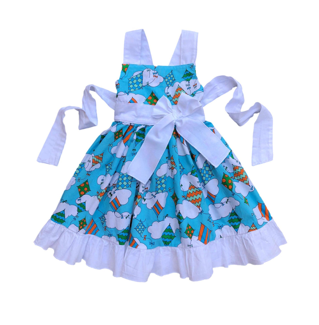 Kite print girl dress