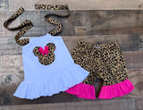 Leopard Minnie Mouse Outfit 