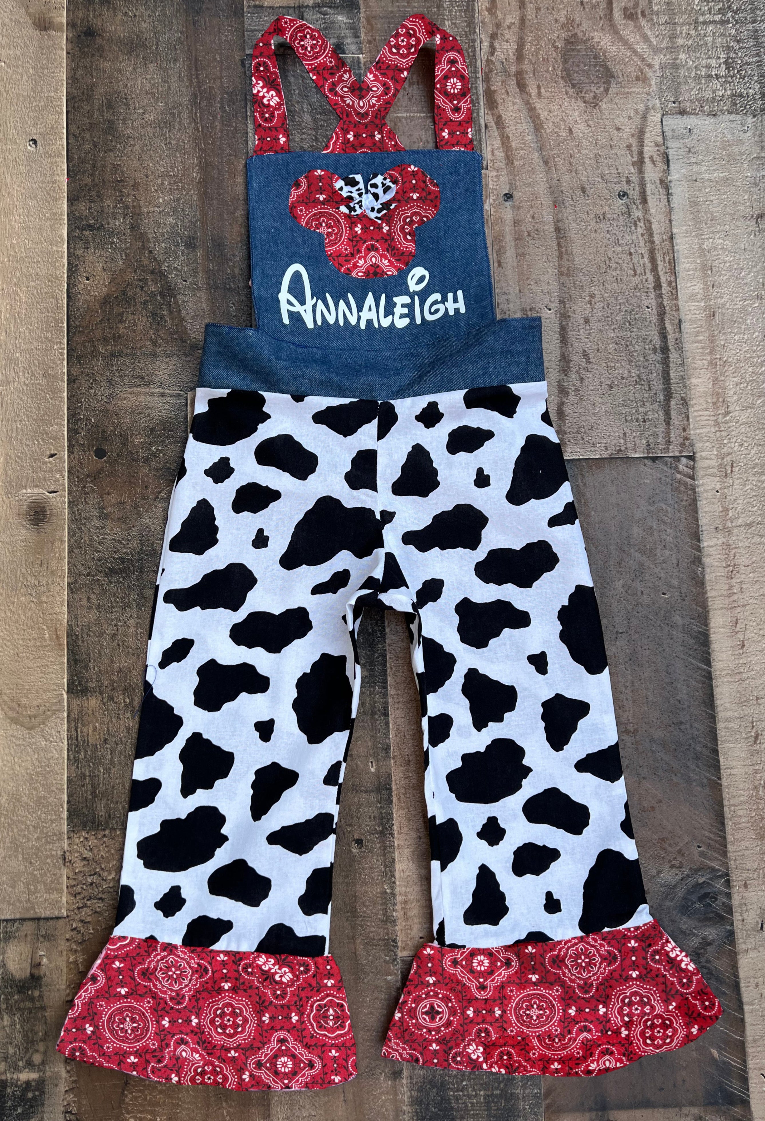 Minnie MOuse Overalls