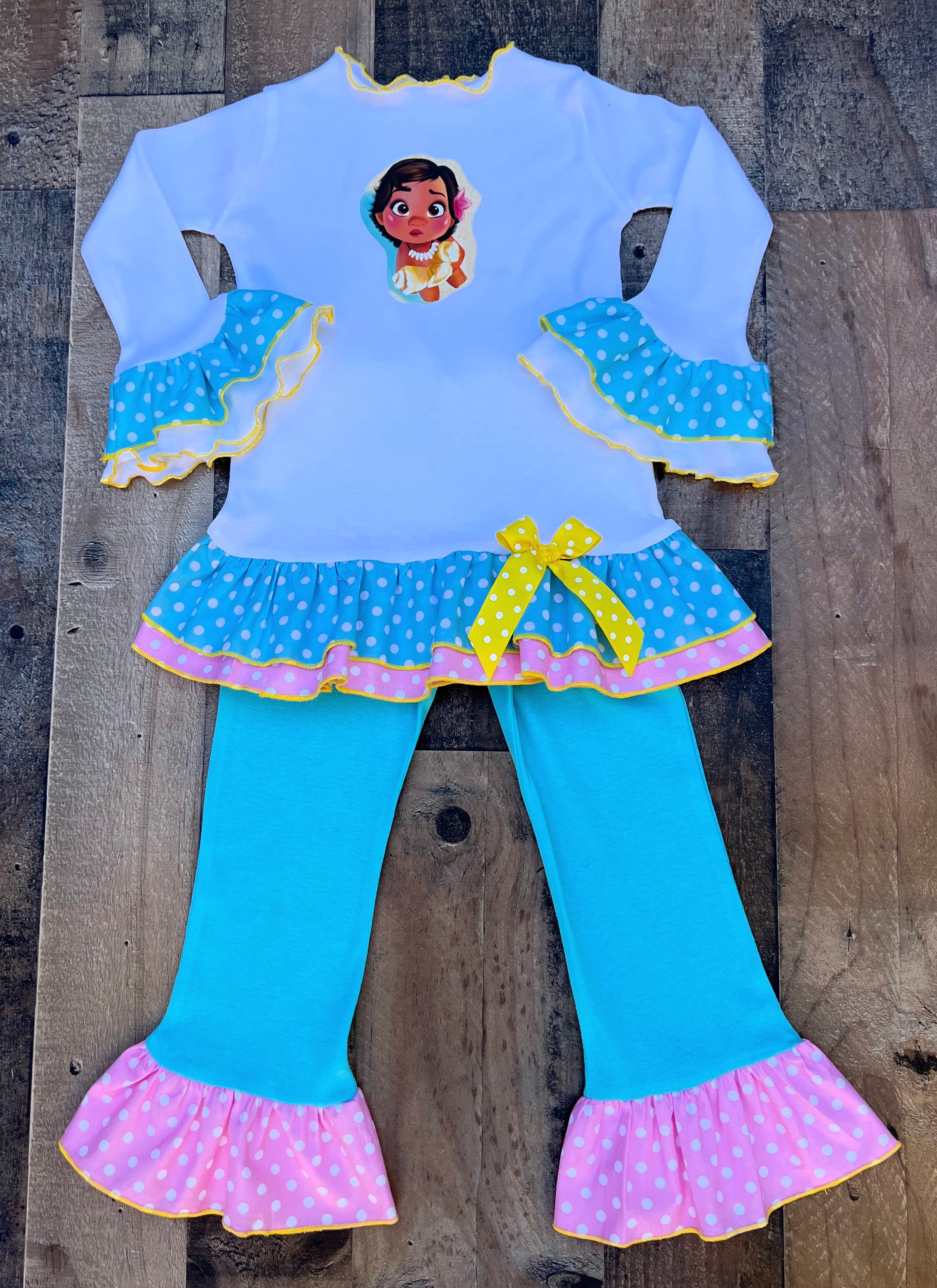 Moana Baby Girl Outfit 

