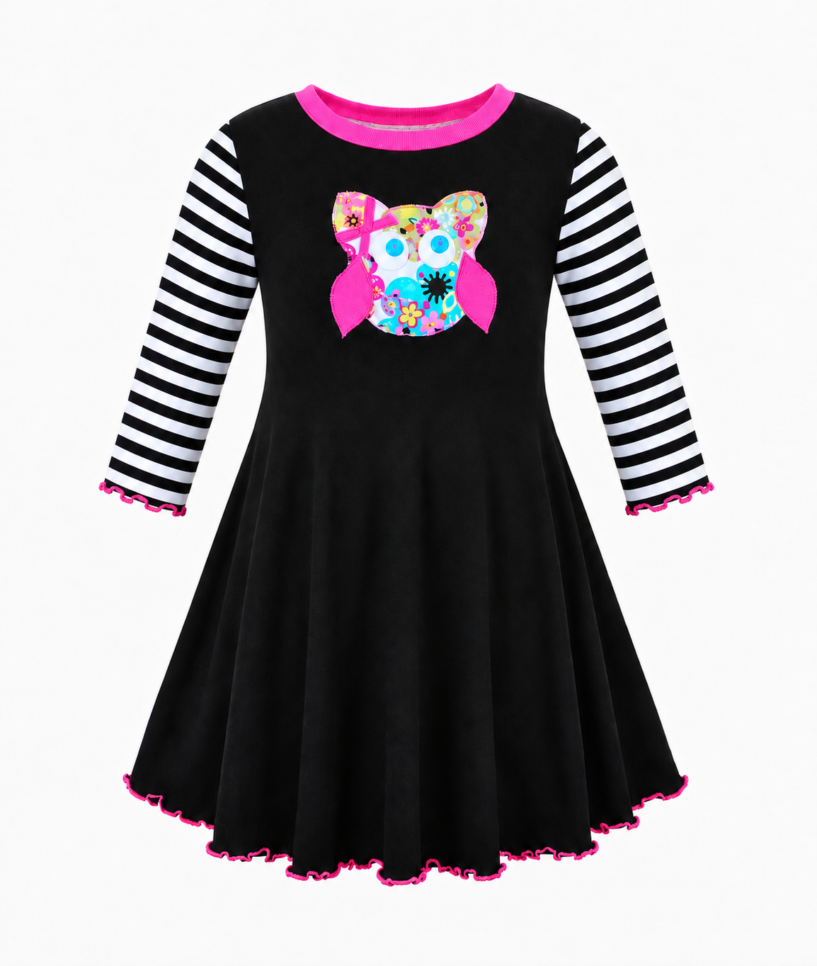 Owl Floral Dress