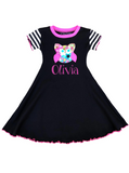 Owl Twirl Dress