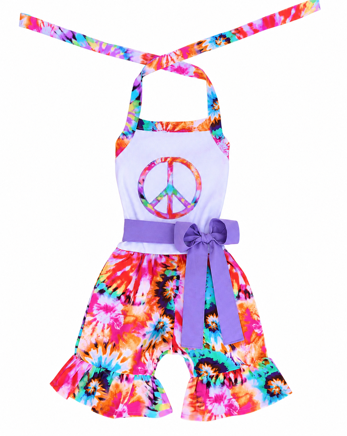Peace Sign Romper Outfit 