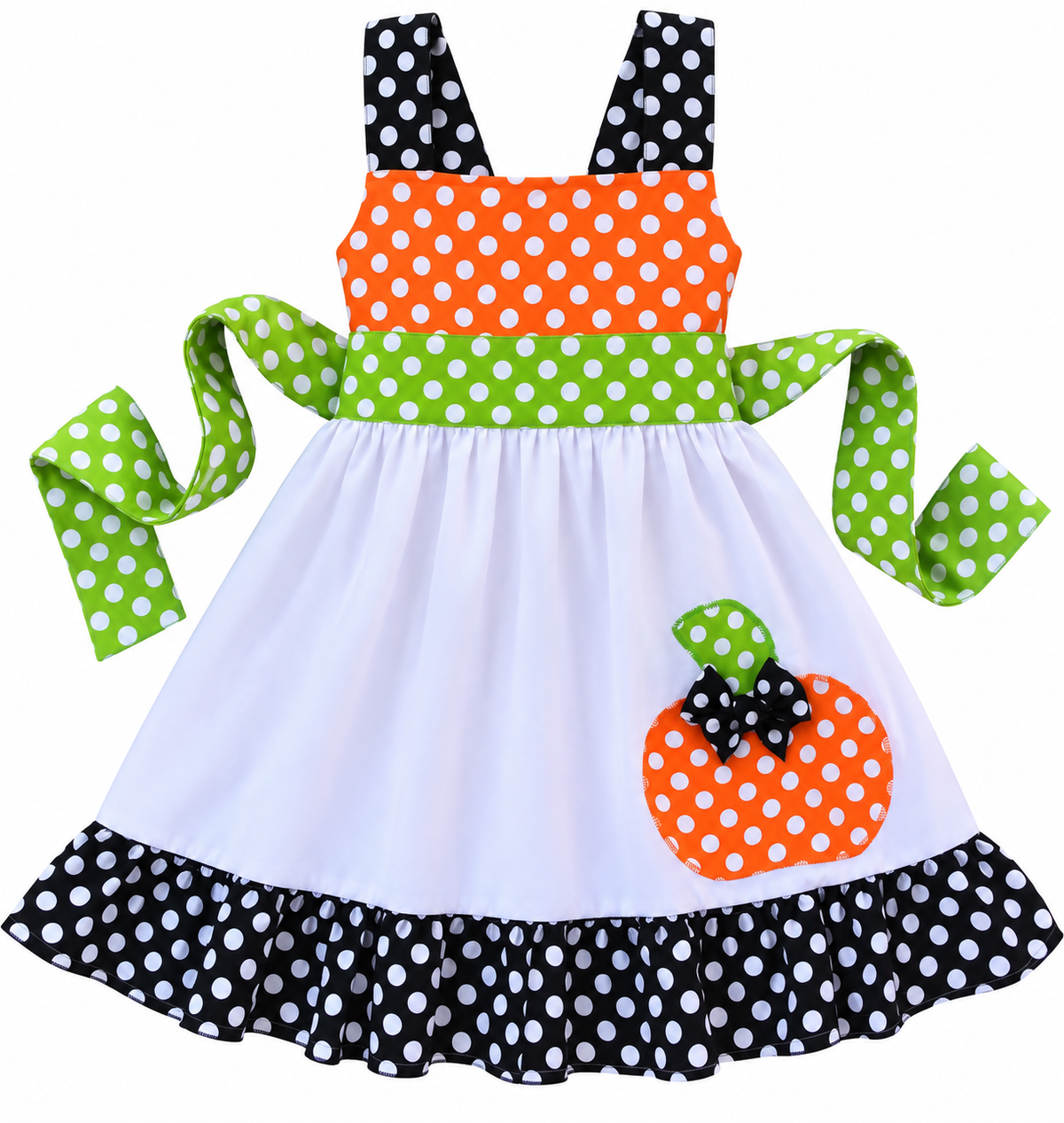 Pumpkin Fall Halloween Jumper Dress