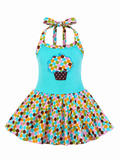 Polka Dot Cupcake Dress