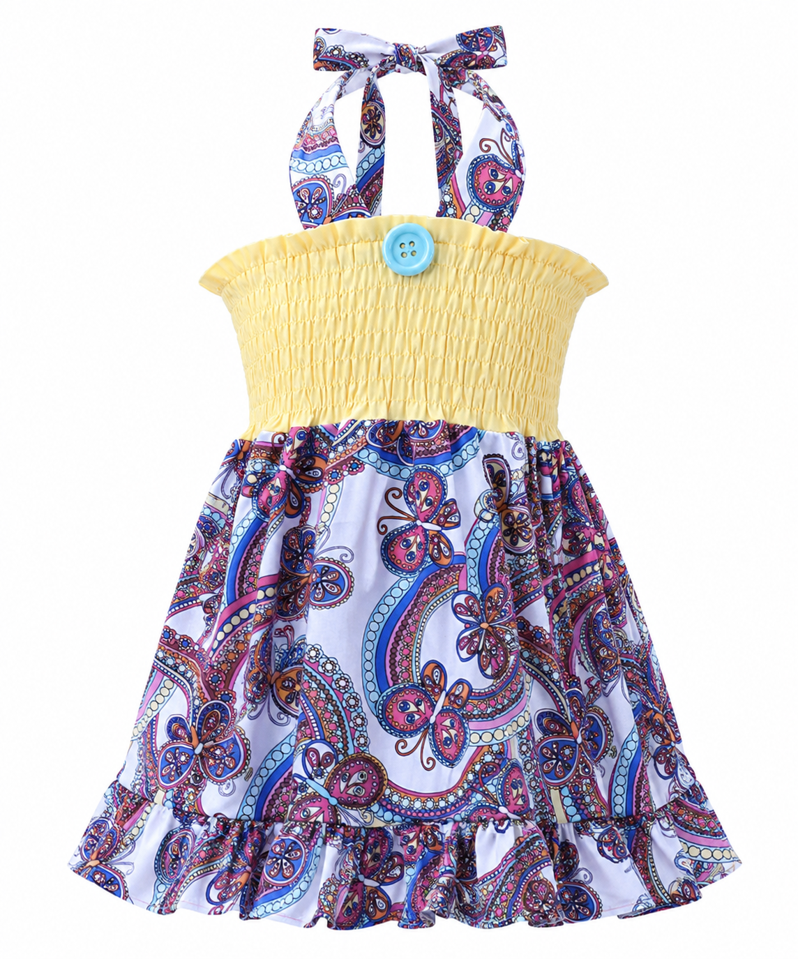 Smocked Butterfly Dress
