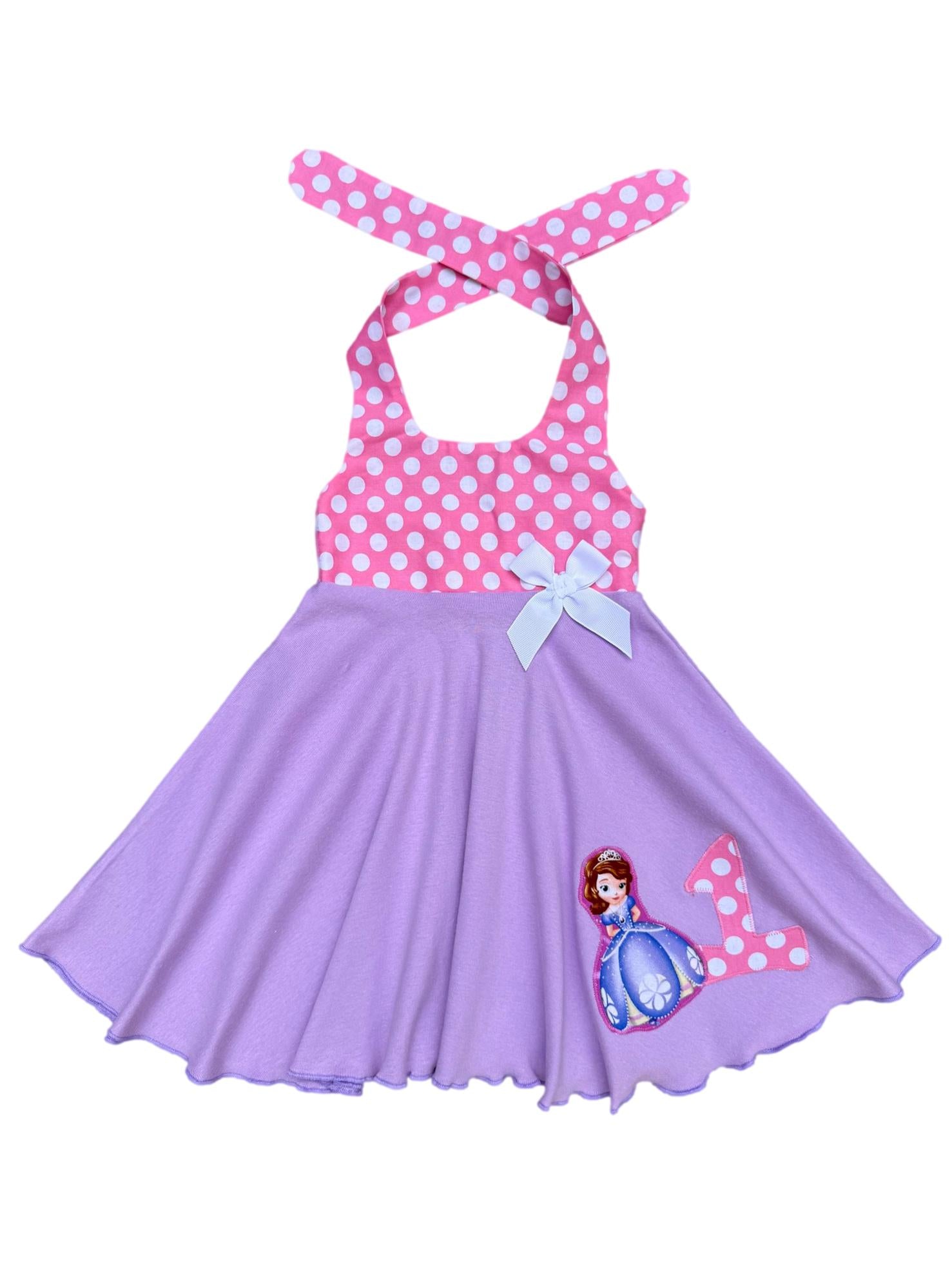 Sofia The First Birthday Girl Dress