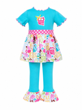 Spring Owl Girl Outfit 
