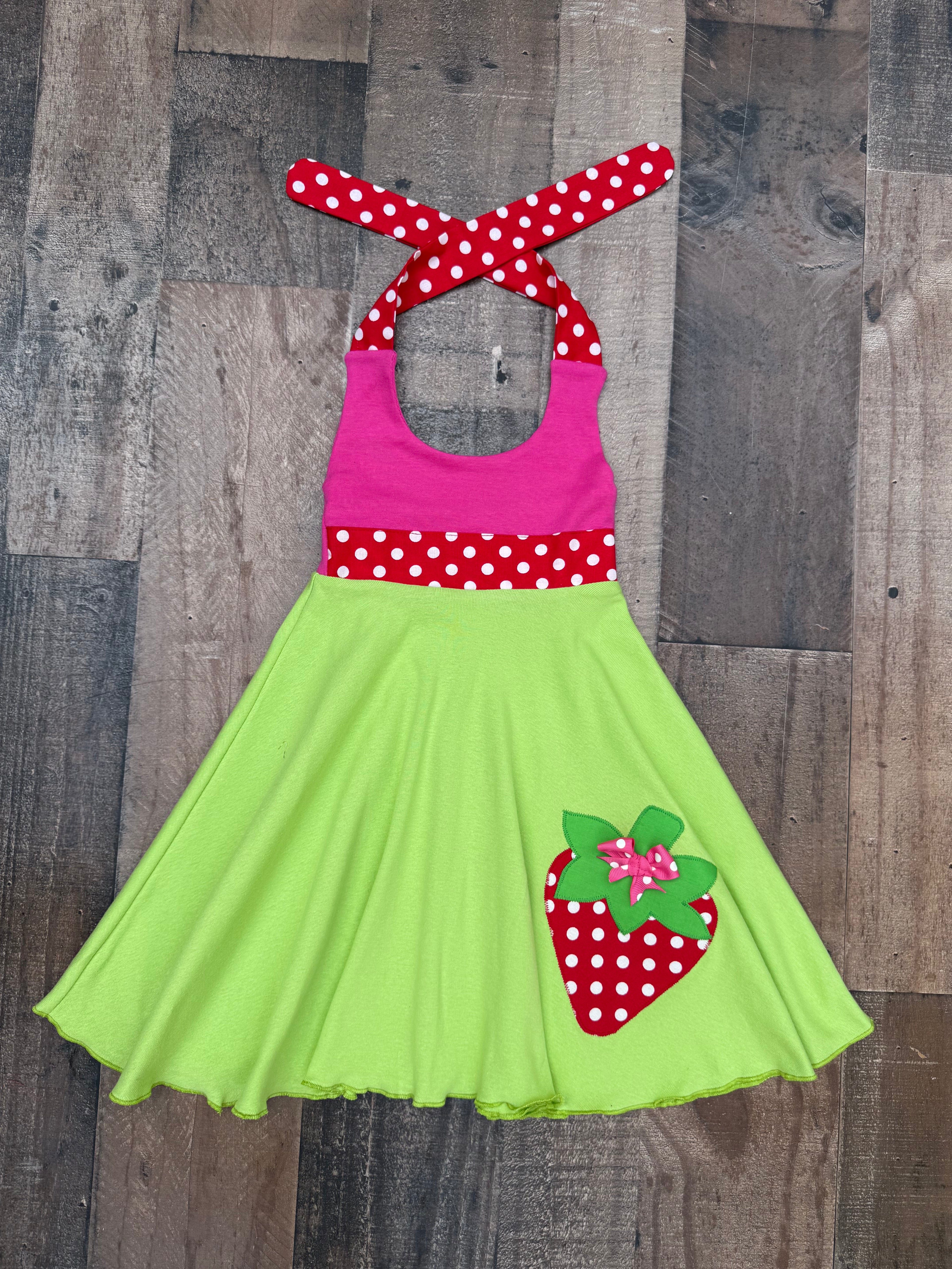 Strawberry Summer Dress