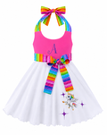 Unicorn Birthday Girl Personalized Dress 