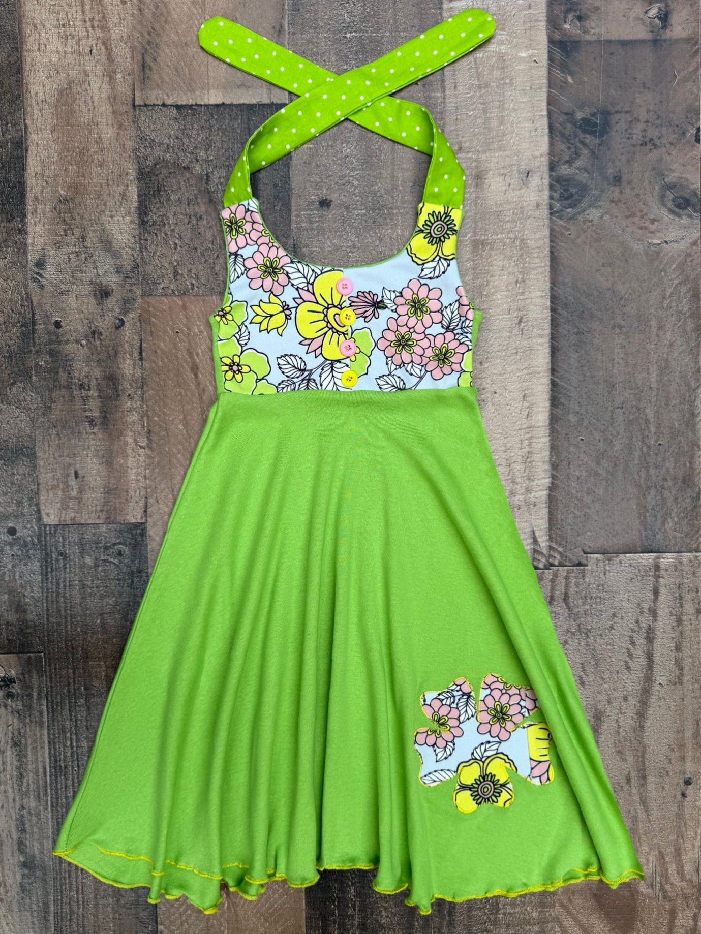 Upcycled Girl Dress
