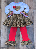 Valentines Day Baby Girl Outfit 