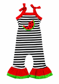 Watermelon Romper Outfit 
