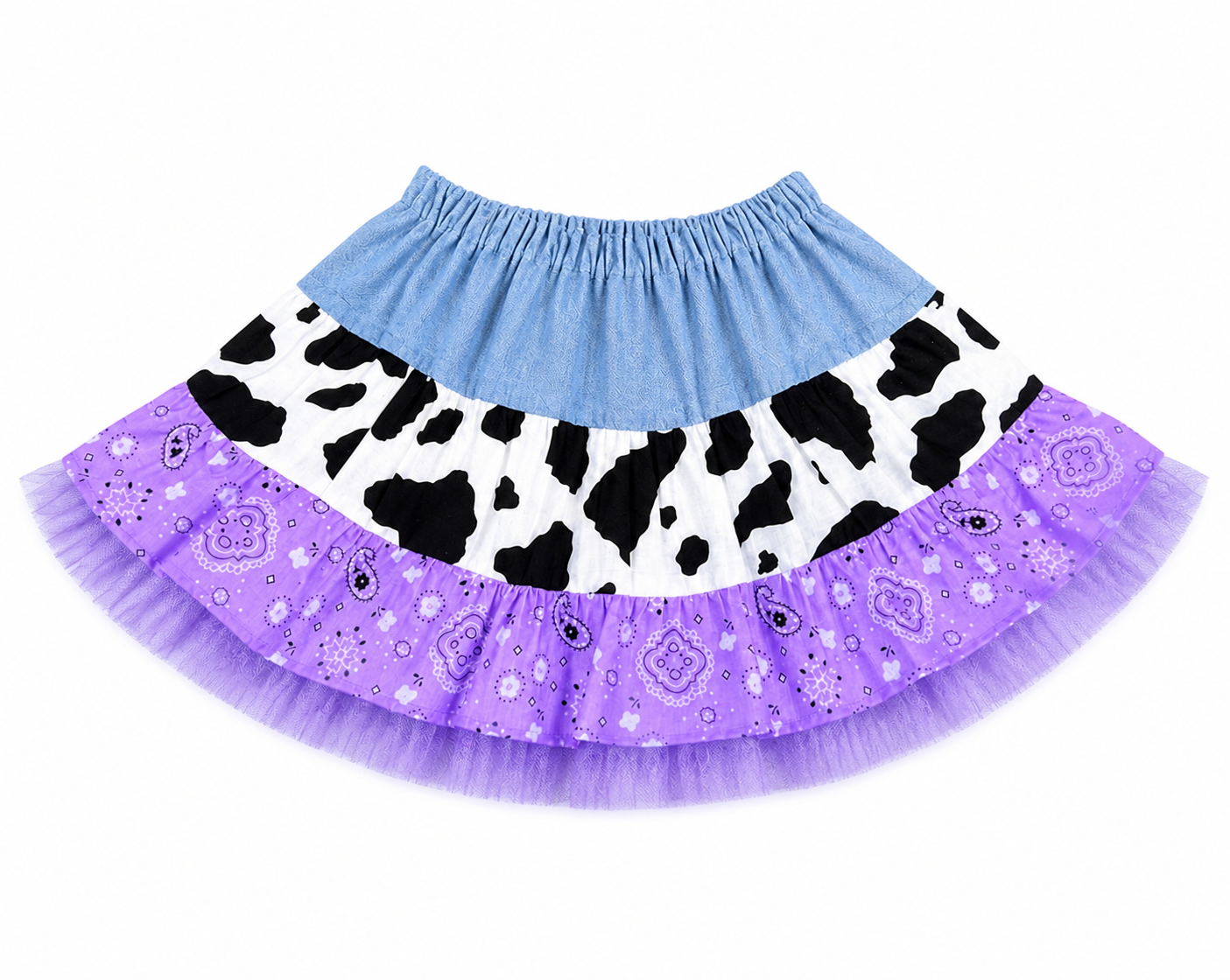 Western wear toddler skirt 