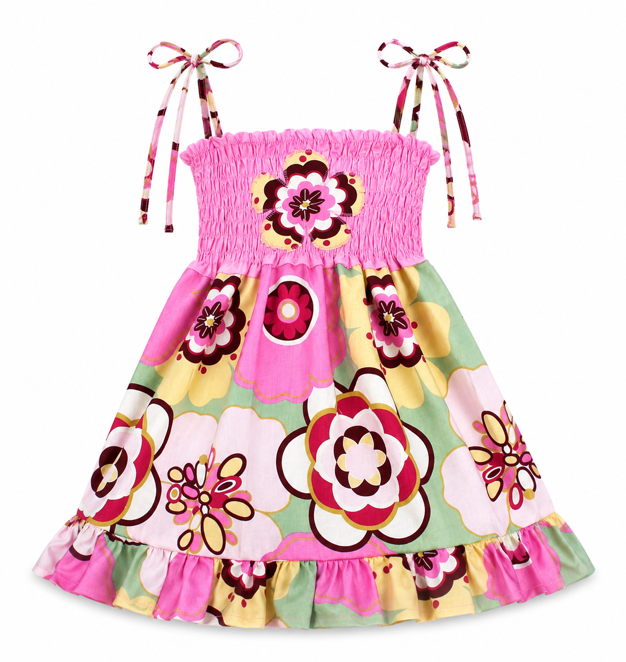 toddler smocked dress