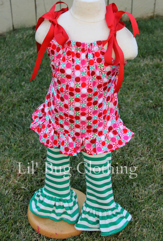 Christmas Holiday Girl Outfit 