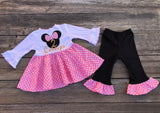 Minnie Mouse Birthday Girl Outfit 