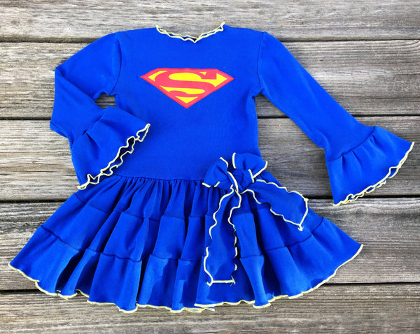 Supergirl  Dress Superhero 