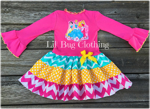 Disney Princess Birthday Girl Dress