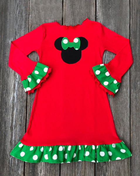 Minnie Mouse Holiday Dress