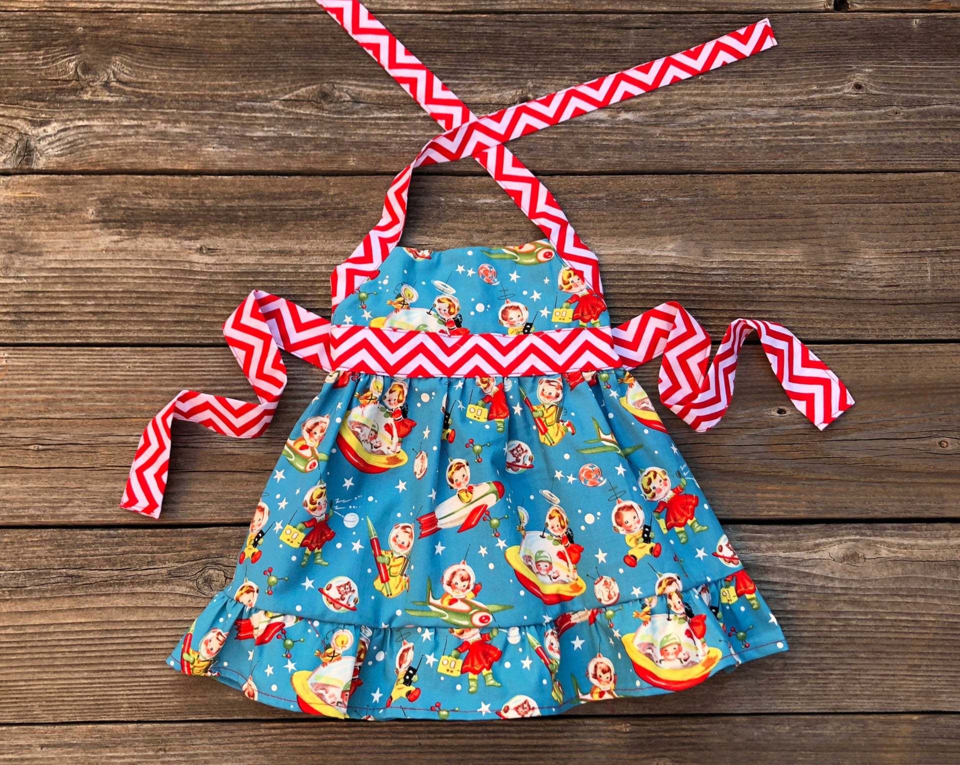 retro space dress Alien Astronaut Space Dress