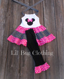 Minnie Mouse Twirl Top & Leggings