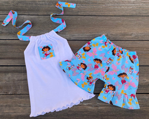 Dora The Explorer Summer Outfit 
