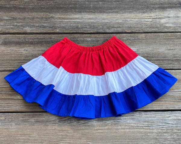 4th Of July Twirl Skirt 