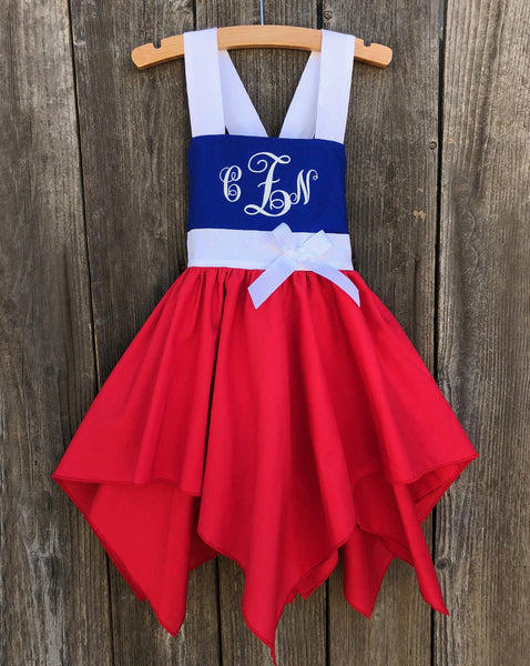 4th Of July Handkerchief Dress