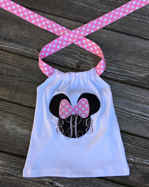 Minnie Mouse Personalized Top