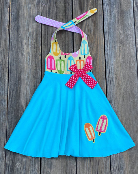 Popsicle Print Twirl Dress