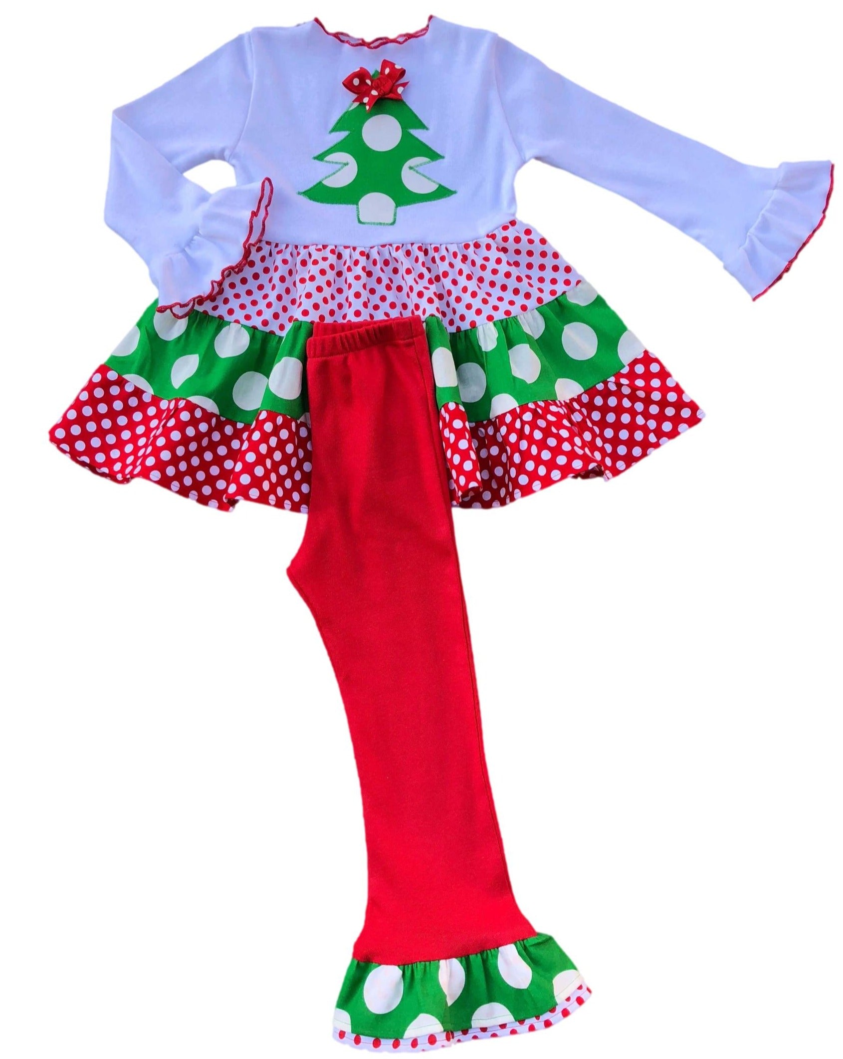 Christmas Tree Holiday Outfit 