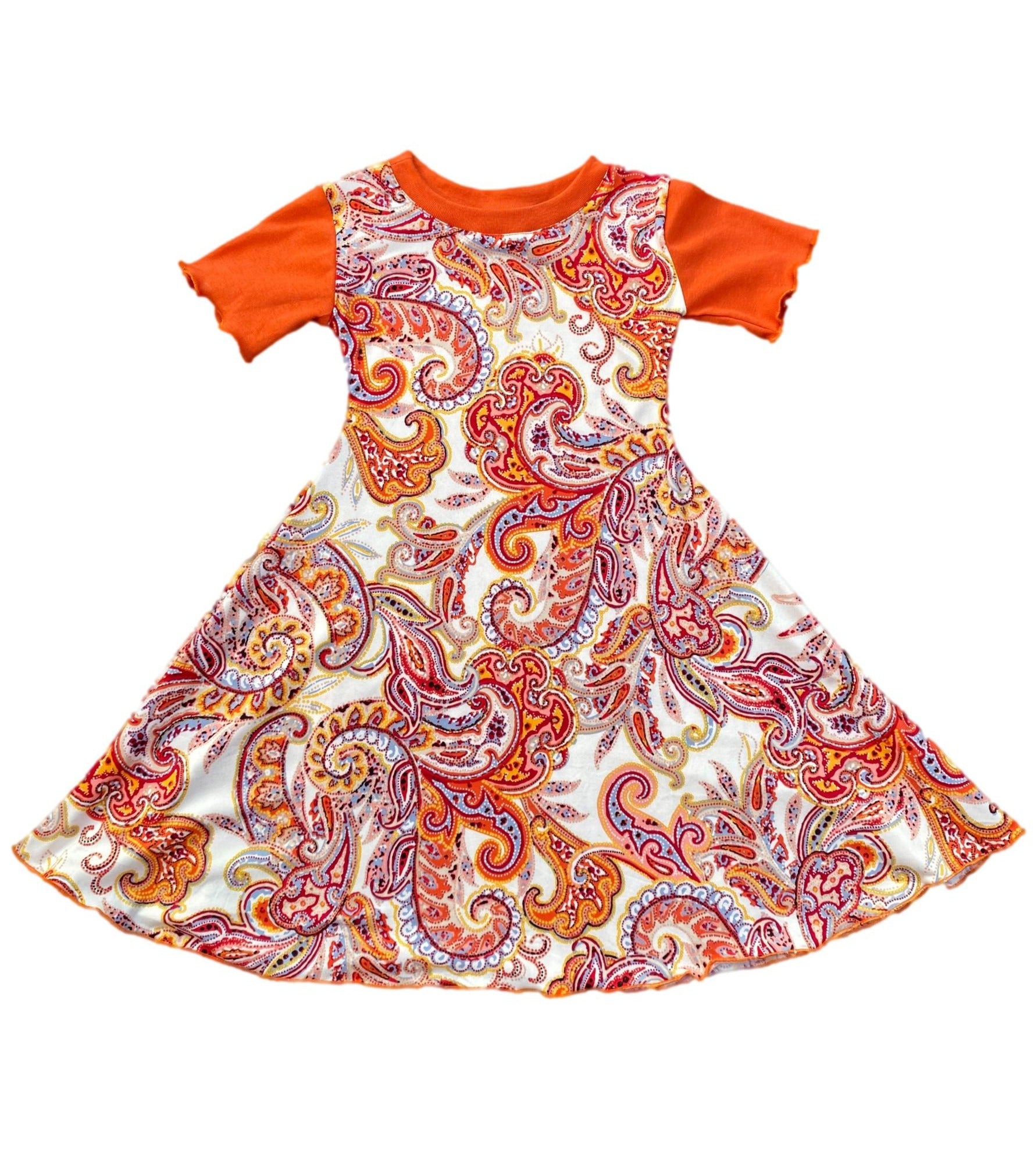 Fall Paisley Dress