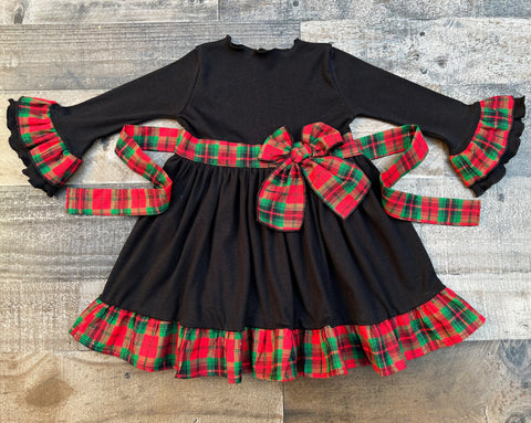 Christmas Holiday Plaid Dress