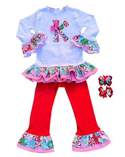 Christmas Holiday Girl Outfit 