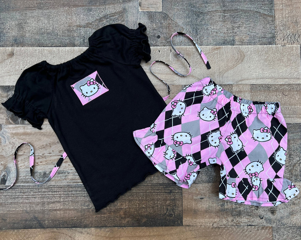 Hello kitty hotsell baby girl outfits