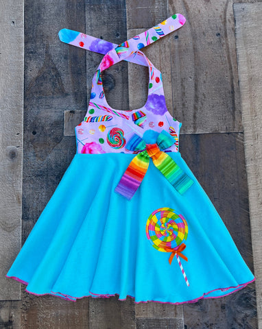 Candyland Little Girl Dress