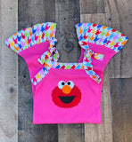 Elmo Sesame Street Romper Outfit 