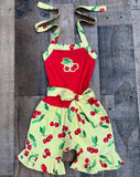 CherrY Print Girl Outfit 