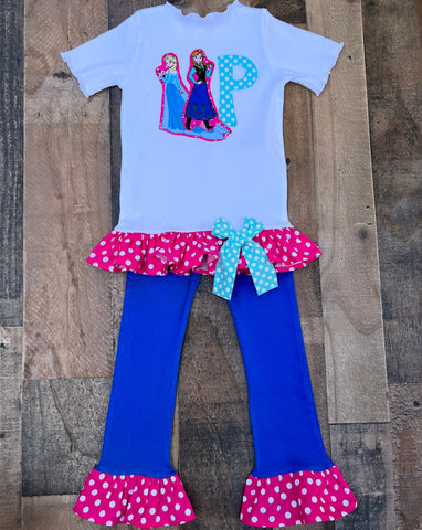 Frozen Anna Elsa Outfit 