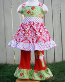 Christmas Holiday Girl Outfit 
