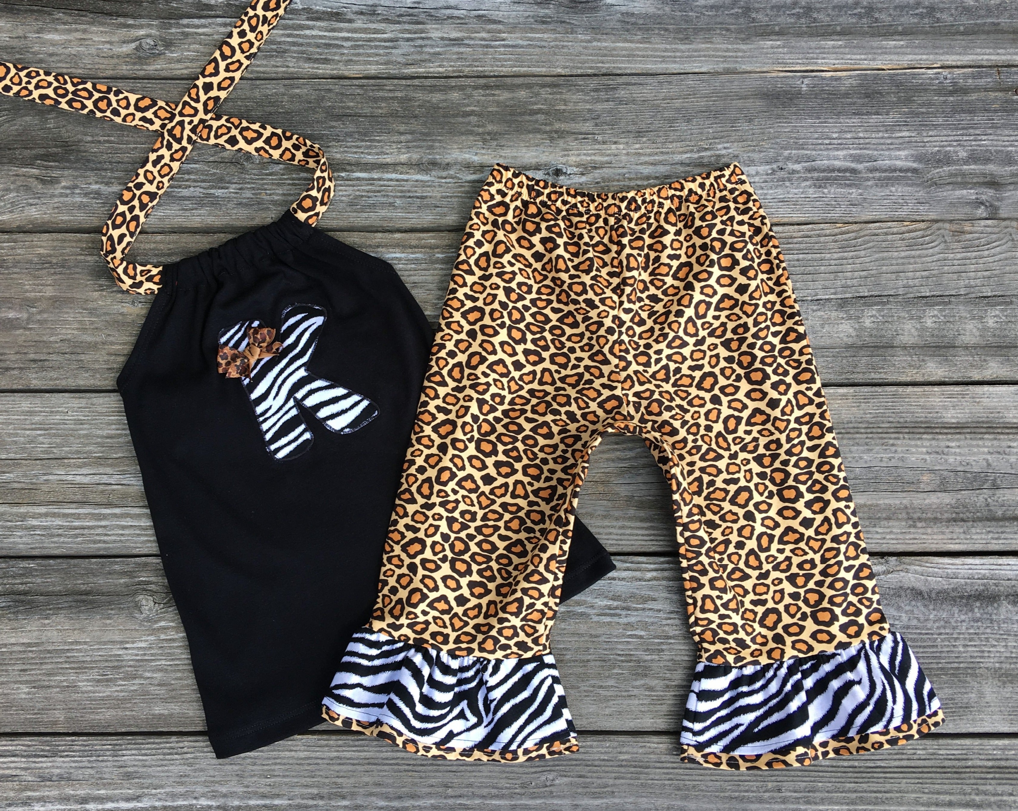 Animal Print Girl Outfit 