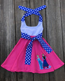 Frozen Girl Birthday Dress