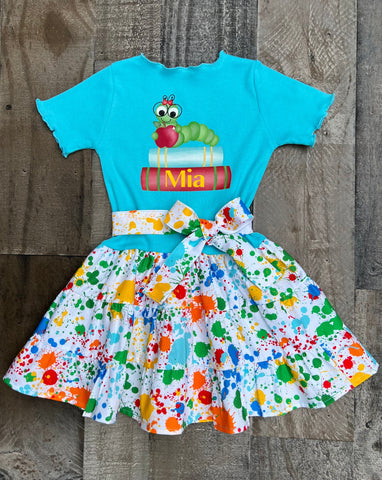 Back To School Book Worm Dress