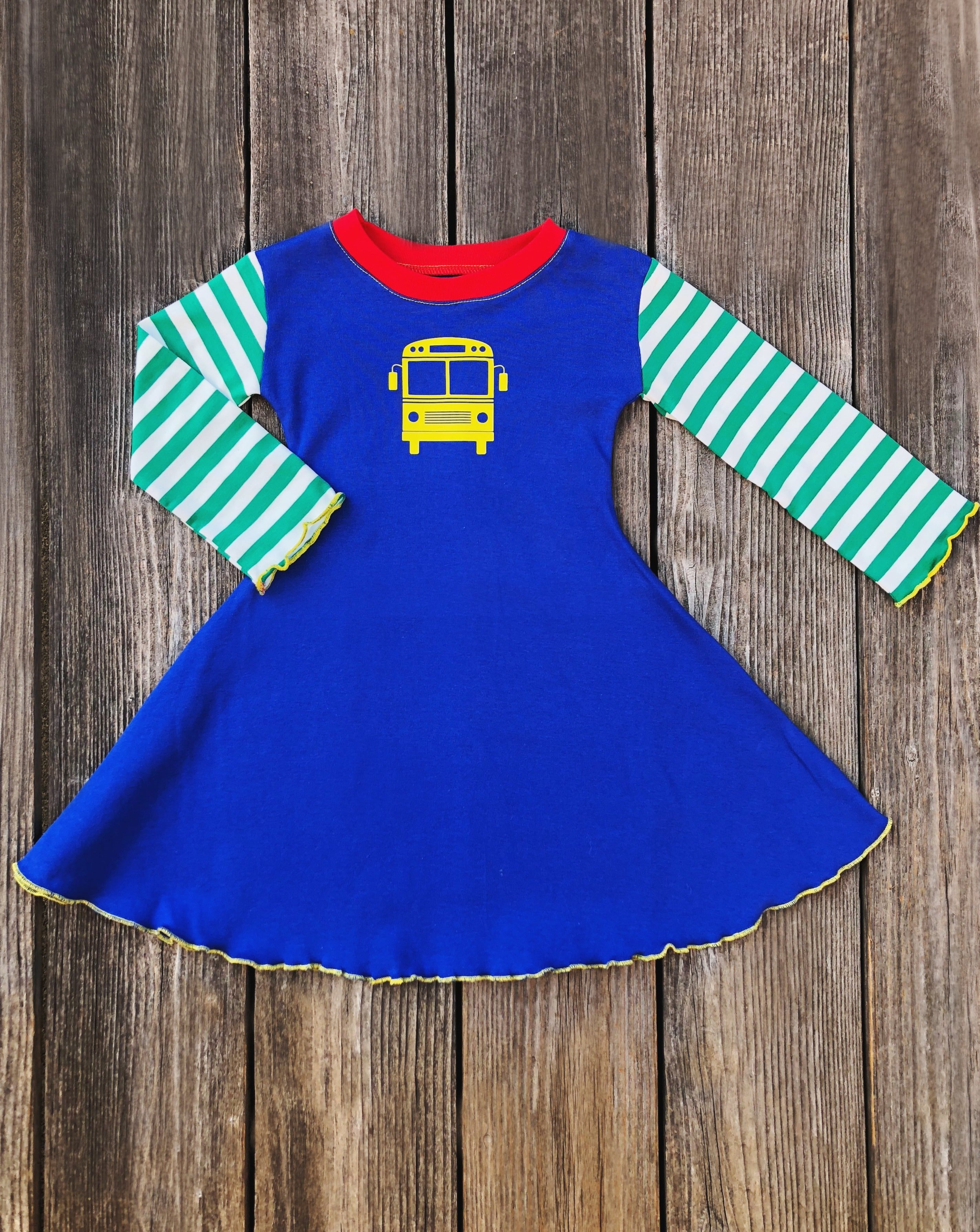 Back To School Bus Dress