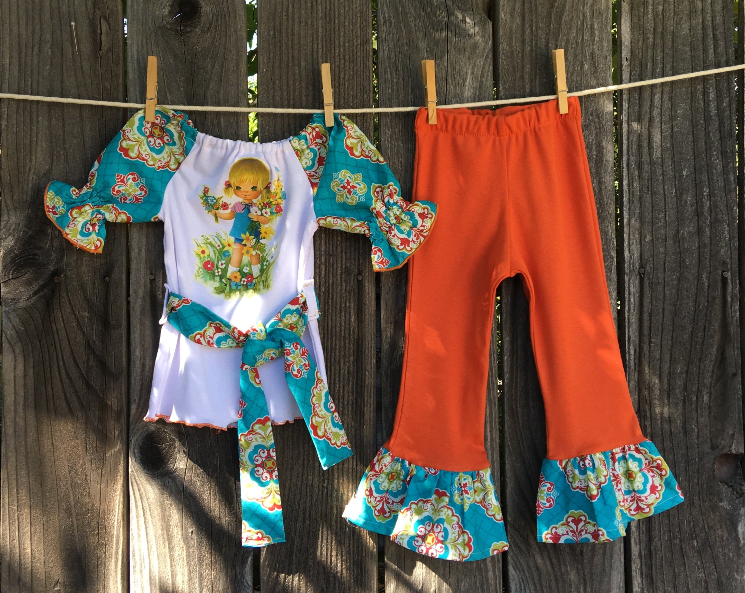 Big Eyed Girl Outfit 