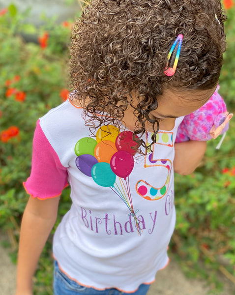 Birthday Girl Personalized Top 