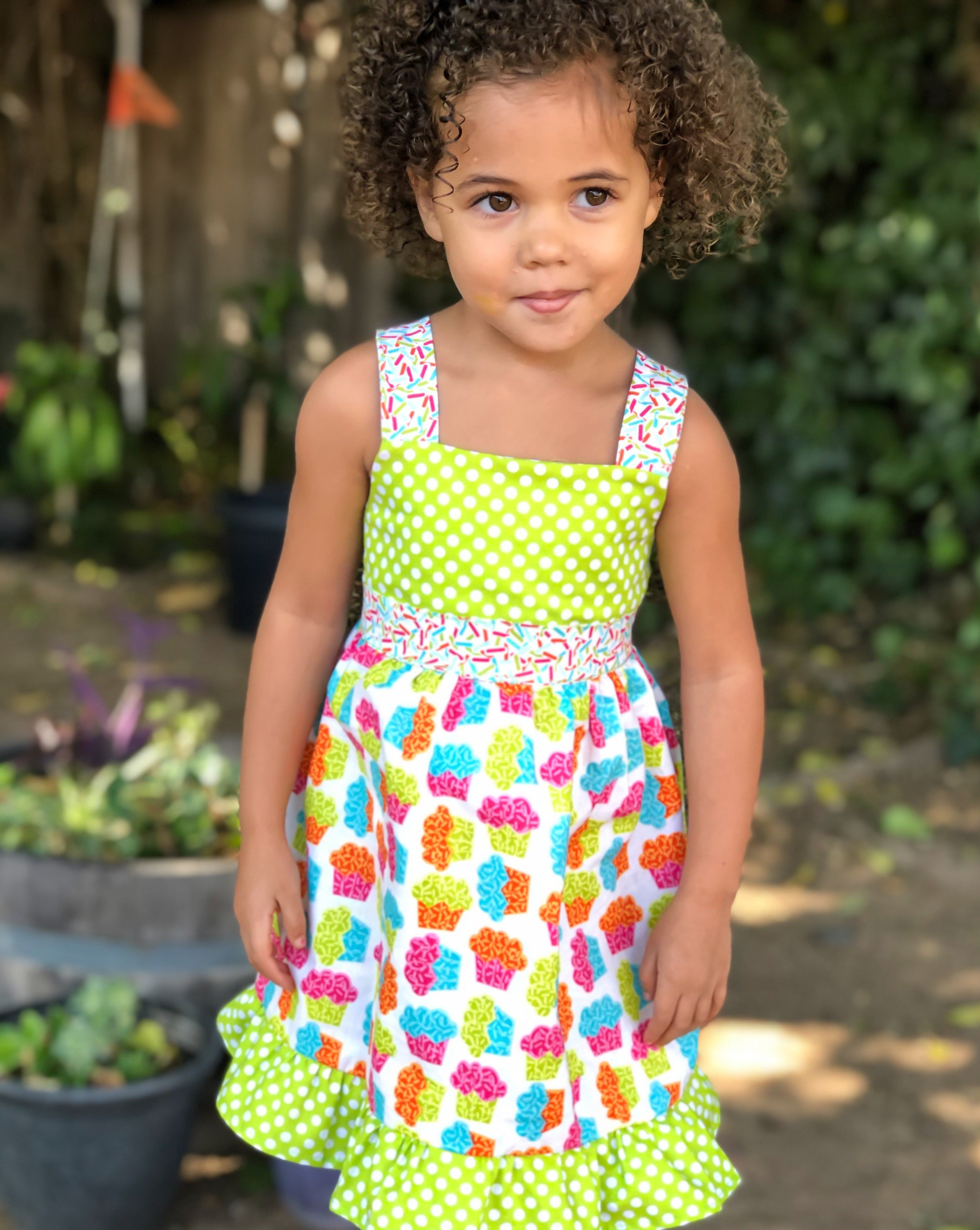 Cupcake & Sprinkles Birthday Dress