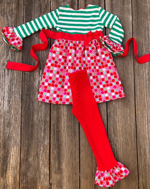 Christmas Candy Holiday Outfit 