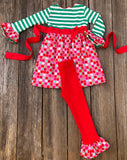 Christmas Candy Holiday Outfit 